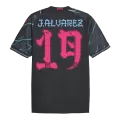 Men's Manchester City Japanese Tour Printing J.ALVAREZ #19 Third Away Soccer Jersey 2023/24 - thejerseys