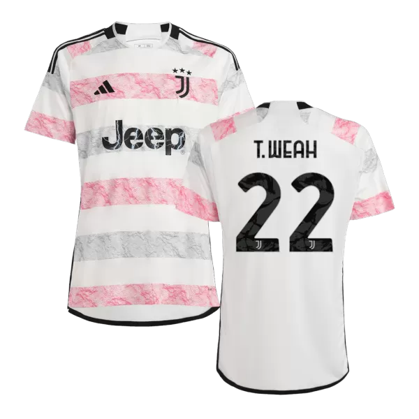 Men's Juventus T.WEAH #22 Away Soccer Jersey 2023/24 - Fans Version - thejerseys
