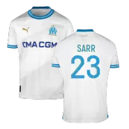 Men's Marseille SARR #23 Home Soccer Jersey 2023/24 - Fans Version - thejerseys