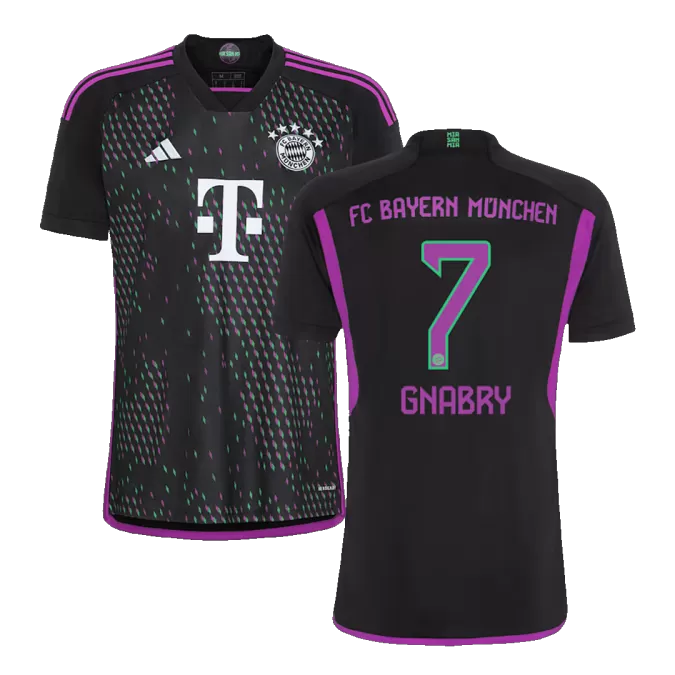 Men's Bayern Munich GNABRY #7 Away Soccer Jersey 2023/24 - Fans Version - thejerseys