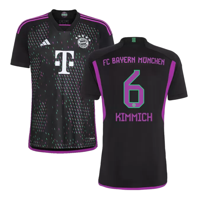 Men's Bayern Munich KIMMICH #6 Away Soccer Jersey 2023/24 - Fans Version - thejerseys