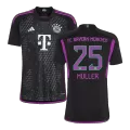 Men's Bayern Munich MÜLLER #25 Away Soccer Jersey 2023/24 - Fans Version - thejerseys