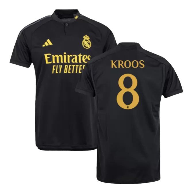Men's Real Madrid KROOS #8 Third Away Soccer Jersey 2023/24 - thejerseys