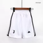Kid's Juventus Away Jerseys Kit(Jersey+Shorts) 2023/24 - thejerseys
