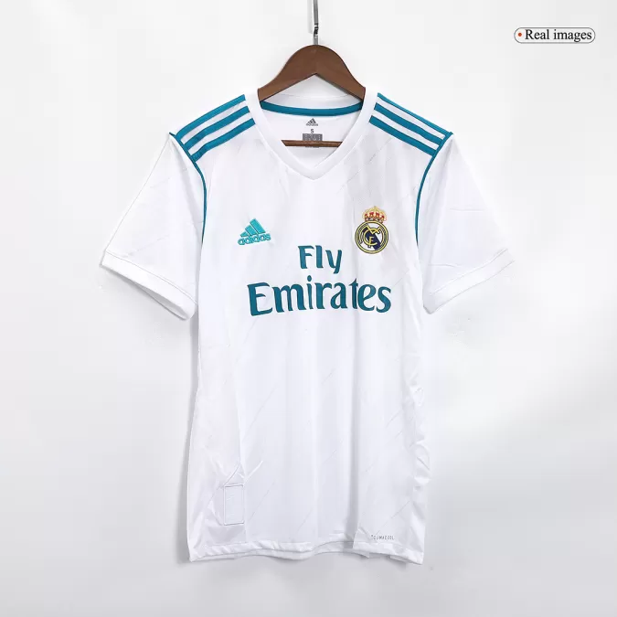 Real Madrid Home Retro Soccer Jersey 2017/18 - thejerseys