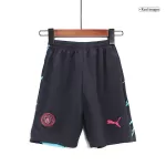 Kid's Manchester City Third Away Jerseys Kit(Jersey+Shorts) 2023/24 - thejerseys