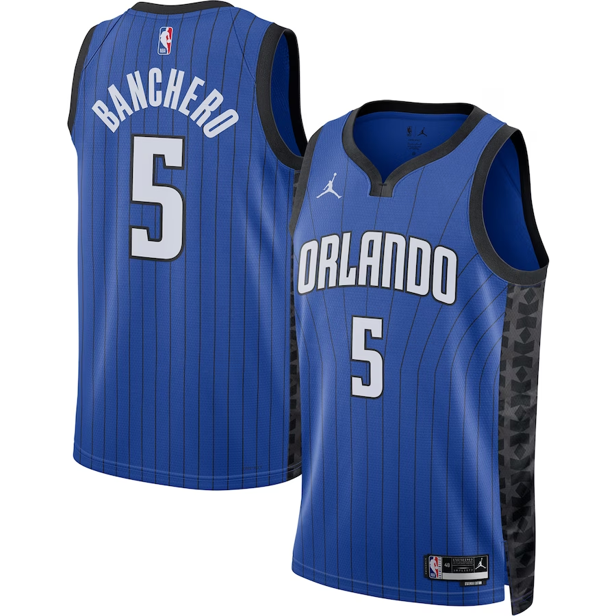 Mitchell & Ness Men's Mitchell & Ness Penny Hardaway Blue Orlando Magic  1994/95 Galaxy Swingman Jersey