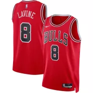 Zach LaVine #8 Chicago Bulls Swingman Jersey Red 2022/23 - Association Edition - thejerseys