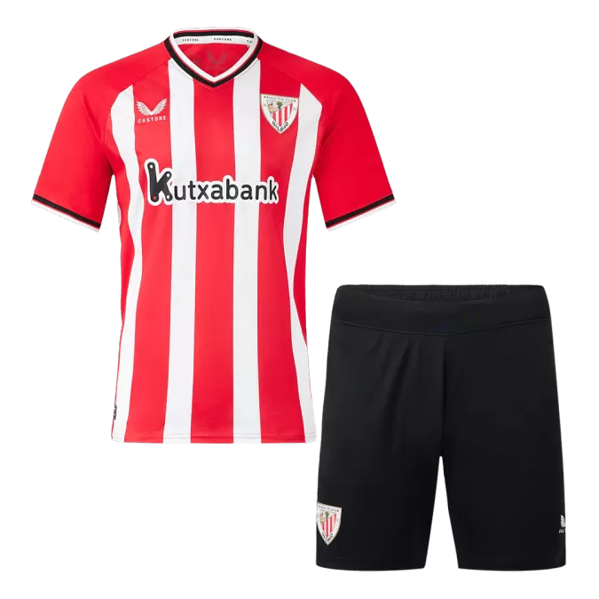 Men's Athletic Club de Bilbao Home Jersey (Jersey+Shorts) Kit 2023/24 - Fans Version - thejerseys