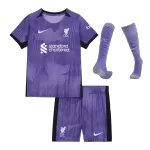 Kid's Liverpool Third Away Jerseys Full Kit 2023/24 - thejerseys