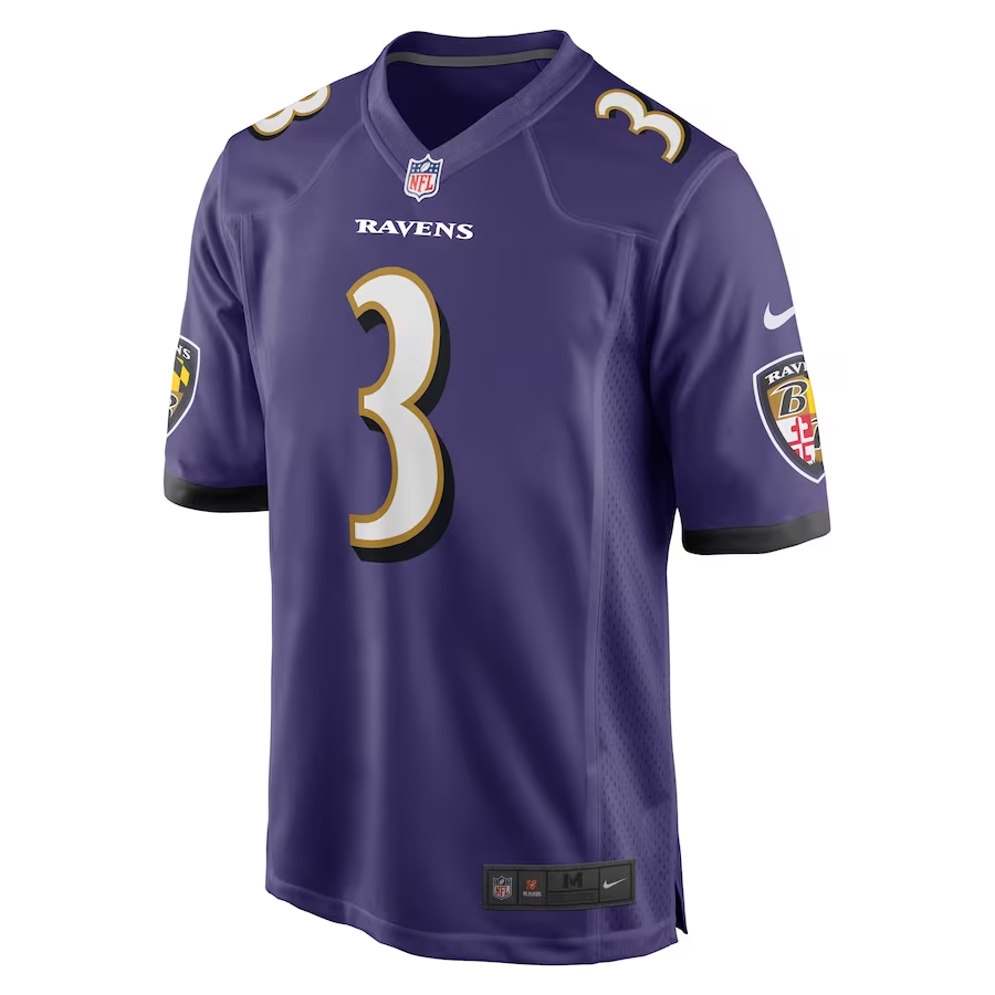 Nike Youth Baltimore Ravens Mark Andrews #89 Purple Game Jersey