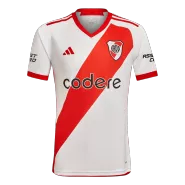 Men's River Plate Home Soccer Jersey 2023/24 - Fans Version - thejerseys