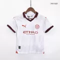 Kid's Manchester City Away Jerseys Kit(Jersey+Shorts) 2023/24 - thejerseys