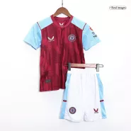 Kid's Aston Villa Home Jerseys Kit(Jersey+Shorts) 2023/24 - thejerseys