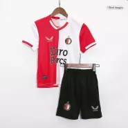 Kid's Feyenoord Home Jerseys Kit(Jersey+Shorts) 2023/24 - thejerseys