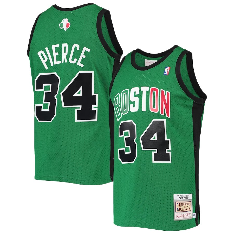 Mitchell & Ness Ray Allen Boston Celtics White 2007-08 Hardwood Classics Authentic Player Jersey Size: Small