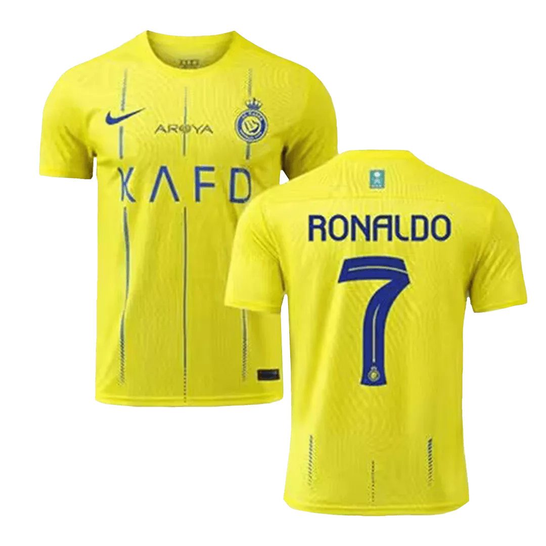 Al Nassr RONALDO #7 Home Soccer Jersey 2023/24 - Player Version