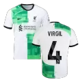 Liverpool VIRGIL #4 Away Soccer Jersey 2023/24 - Player Version - thejerseys