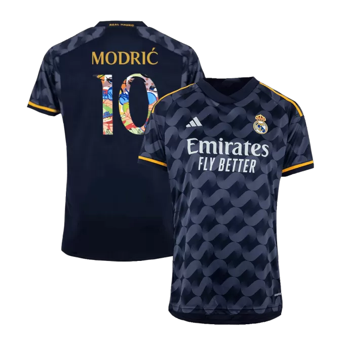 Men's Real Madrid MODRIĆ #10 Away Soccer Jersey 2023/24 - thejerseys