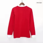 Classic Manchester United Home Long Sleeve Jersey 1963 - thejerseys