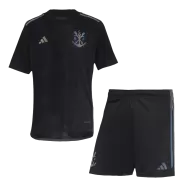 Kid's CR Flamengo Third Away Jerseys Kit(Jersey+Shorts) 2023/24 - thejerseys
