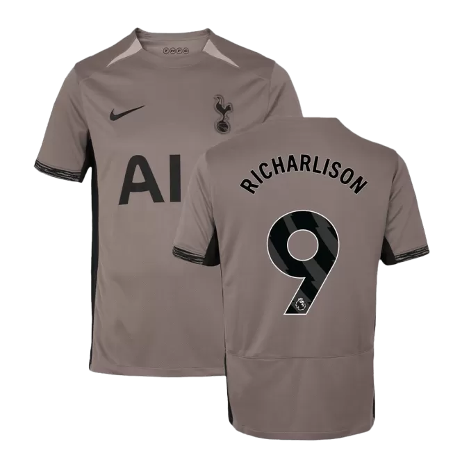 Men's Tottenham Hotspur RICHARLISON #9 Third Away Soccer Jersey 2023/24 - Fans Version - thejerseys