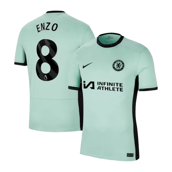 Men's Chelsea ENZO #8 Third Away Soccer Jersey 2023/24 - Fans Version - thejerseys