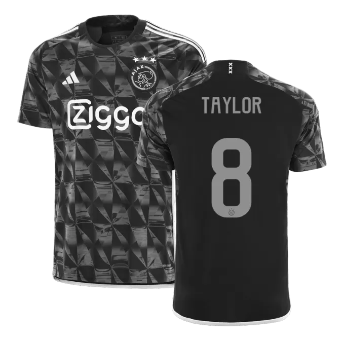Men's Ajax TAYLOR #8 Third Away Soccer Jersey 2023/24 - Fans Version - thejerseys
