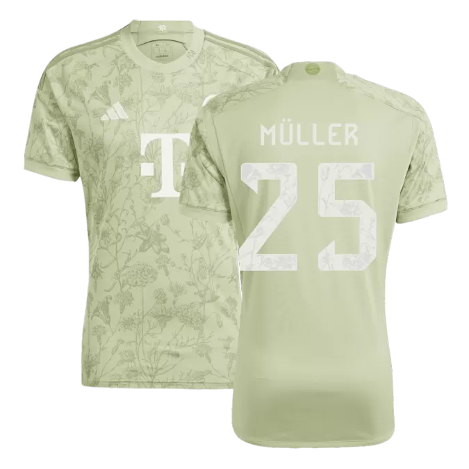 Men's Bayern Munich MÜLLER #25 Soccer Jersey 2023/24 - Fans Version - thejerseys