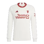 Men's Manchester United Third Away Long Sleeve Soccer Jersey 2023/24 - thejerseys