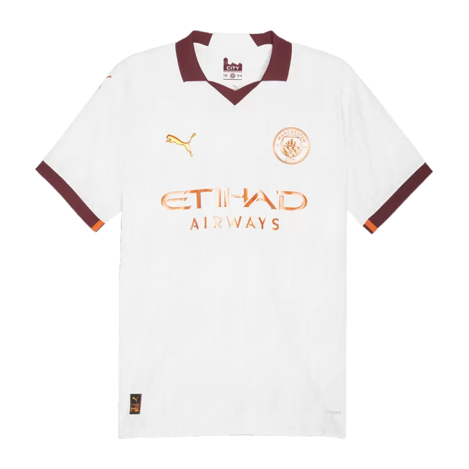 Manchester City Away Soccer Jersey 2023/24 - Player Version - thejerseys
