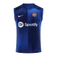 Barcelona Pre-Match Blue Sleeveless Top 2023/24 - thejerseys