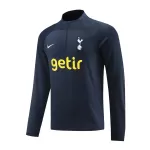 Tottenham Hotspur 1/4 Zip Navy Tracksuit Kit(Top+Pants) 2023/24 for Adults - thejerseys