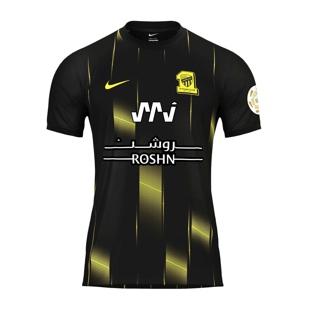 Men's Al Ittihad Saudi Third Away Soccer Jersey 2023/24 - Fans Version ...