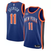 Men's New York Knicks Jalen Brunson #11 Black Swingman Jersey 2023/24 - City Edition - thejerseys