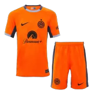 Kid's Inter Milan Third Away Jerseys Kit(Jersey+Shorts) 2023/24 - thejerseys