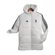 Juventus White Winter Jacket 2023 For Adults - thejerseys