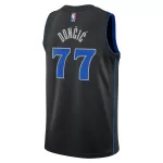Men's Dallas Mavericks Luka Dončić #77 Black Swingman Jersey 2023/24 - City Edition - thejerseys