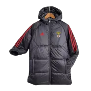Benfica Black Winter Jacket 2023 For Adults - thejerseys