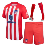 Men's Atletico Madrid Home Jersey Full Kit 2023/24 - thejerseys
