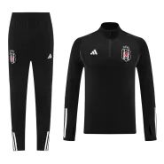 Turkey 1/4 Zip Black Tracksuit Kit(Top+Pants) 2023/24 for Adults - thejerseys