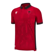 Men's Albania Home Soccer Jersey 2023/24 - Fans Version - thejerseys