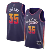Discount Phoenix Suns DURANT #35 Purple Swingman Jersey 2023/24 - City Edition - thejerseys