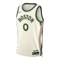 Discount Boston Celtics Jayson Tatum #0 White Swingman Jersey 2023/24 - City Edition - thejerseys