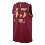 Discount Cleveland Cavaliers MITCHELL #45 Red Swingman Jersey 2023/24 - City Edition - thejerseys