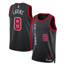 Discount Chicago Bulls LAVINE #8 Black Swingman Jersey 2023/24 - City Edition - thejerseys