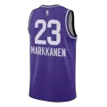 Men's Utah Jazz MARKKANEN #23 Purple Swingman Jersey 2023/24 - City Edition - thejerseys