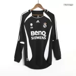 Real Madrid Away Retro Long Sleeve Soccer Jersey 2006/07 - thejerseys