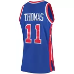 Men's Detroit Pistons Isiah Thomas #11 Blue Hardwood Classics Swingman Jersey 1988/99 - thejerseys