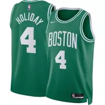 Men's Boston Celtics Jrue Holiday #4 Green Swingman Jersey 2022/23 - Icon Edition - thejerseys